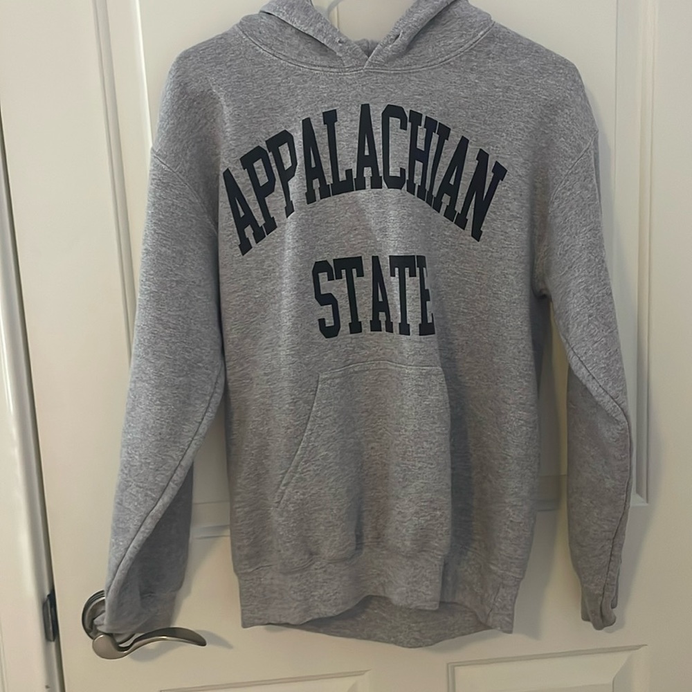 Appalachian State gray sweatshirt